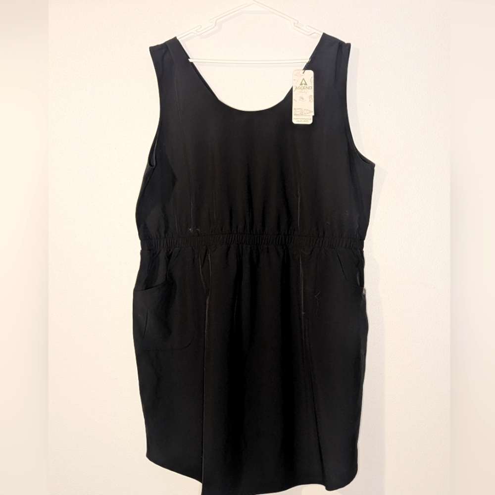 Bass Pro Shops Ascend Active reversible stretch woven dress XXL 2X